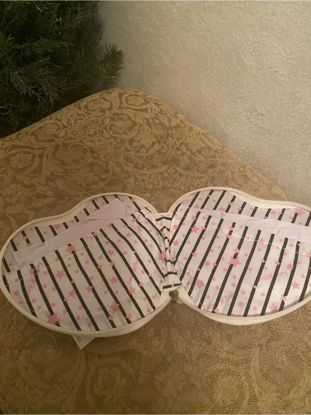 Betsey Johnson heart shaped